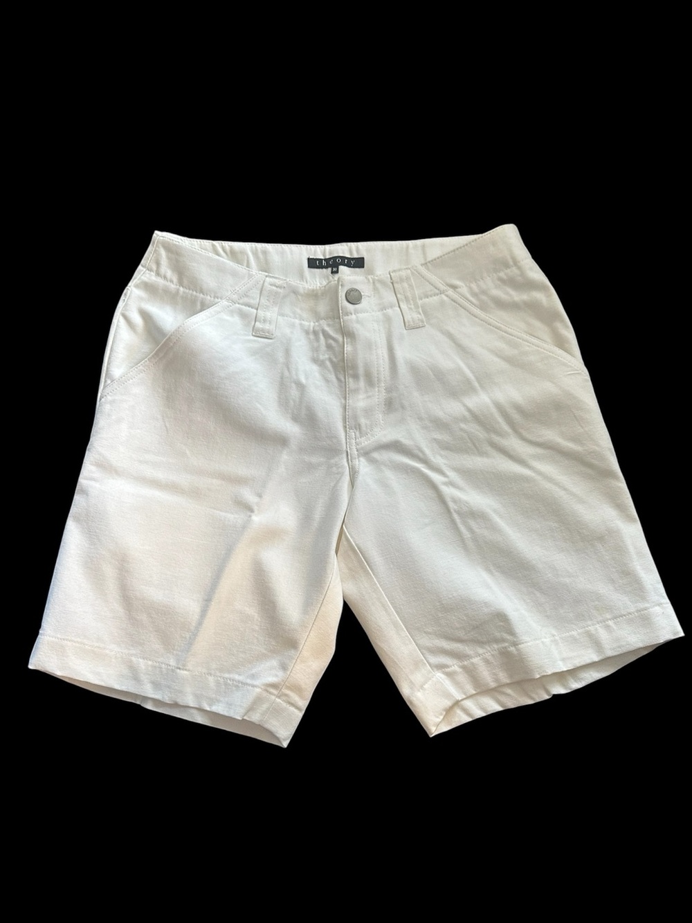 Theory sz 10 shorts white
